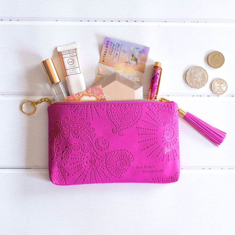 Magenta Coin Purse Curvy Closet